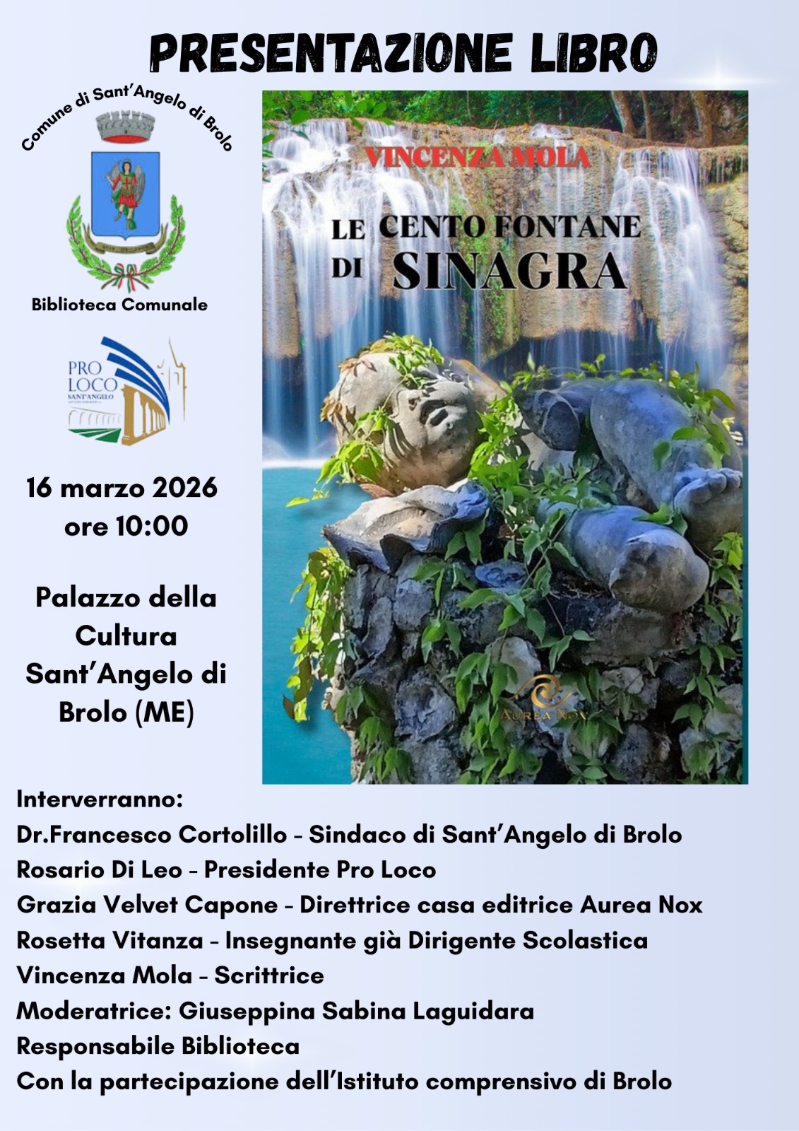 Immagine Presentazione del libro di Enza Mola